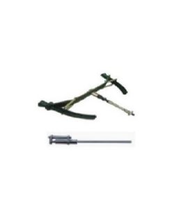 Motorfiets opspanning met as Ø 36 mm