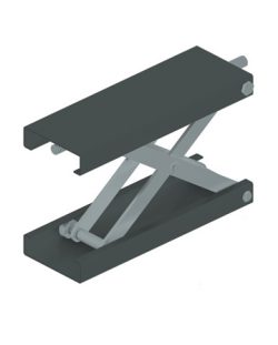 Schaarkrik met adapters